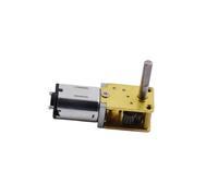 VerdureJ Mini 7-Type N20 Worm Gear Electric Motor DC 3V 3.7V 5V 6V Slow Speed Micro Full Metal Gearbox Geard Motor Right Angle Long Shaft