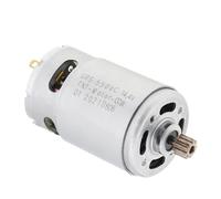 VerdureJ RS550VC DC Motor 9/11/12/14/15 Teeth Lithium Drill Motor 10.8-25V For Electric Motor Drill Screwdriver Gear High Torque Gear Box(25V,9 Teeth diam 7.9mm)