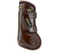 Veredus made with Kevlar Gel Vento Show Jumping Front Tendon Boots Black/Brown
