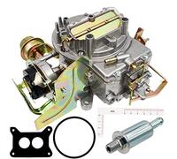 VergasRetor 2 Barrel 2100 2150 Carburetor Electric Choke Compatible with Ford 289 302 351 Cu Jeep F100 F250 F350, Replace Motorcraft/Autolite 2100 2150 with Gasket Fuel Filter Inlet Float Level Ruler