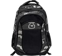 Verhaak Backpack Texas 6 compartments 50 x 35 x 28 cm black nylon, Black