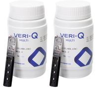 Veri-Q Cholesterol Home Test Kit Strips - Healthy Lipid HDL, LDL and Triglyceride Test Strips. 5 Strips Plus lancets and pipettes. (Pack of 2)