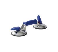 Veribor BO 602.44BL 2-Head Aluminium Toggle Lever Suction Lifter with Vacuum Indicator for Textured Surfaces