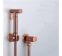 VERIDIANFLOW Hand Held Toilet Bidet Sprayer, Single Cold Shattaf Bidet Douche Kit,Wall Mounted Shower Head with Angle Valve(A Set)