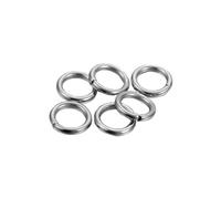 VERIDIANFLOW Jump Rings 30-200Pcs 3-25mm Stainless Steel Split Ring Open Single Loops Jump Rings Connectors for DIY Jewelry Making Findings Accessories(1.2 x 7mm 200pcs)