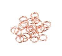 VERIDIANFLOW Jump Rings 50-200pcs/lot 3-20mm Open Jump Rings Loops Split Connectors for DIY Jewelry Making Findings DIY Accessories(Color 11,12mm x 200pcs)