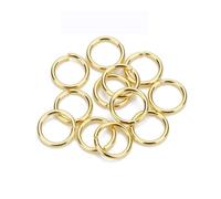 VERIDIANFLOW Jump Rings Stainless Steel Open Jump Ring Round Split Rings for DIY Jewelry Making Findings(1x6mm 100pcs)
