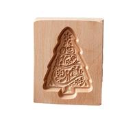 VERIDIANFLOW Non-Stick Biscuit Wooden 3D Cookie Animal Flower Snowflake Santa Dishwasher Chocolate Candy