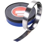 VERIDIANFLOW Stainless Steel Fine Plate Sheet Foil Thin Plate Sheet Foil Precision Stainless Steel Gasket,Width 12.7 mm,Length 5 Meters(Thickness:0.35mm)