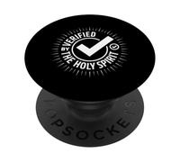 Verified By The Holy Spirit Christian Message PopSockets Adhesive PopGrip
