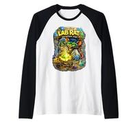 Verified Lab Rat - Just One More Drop! - Funny Science Raglan Baseball Tee