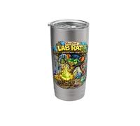 Verified Lab Rat - Just One More Drop! - Funny Science Stainless Steel Insulated Tumbler