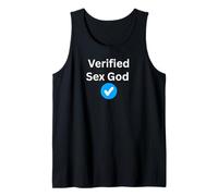 Verified Sex God - Sexy Gifts for Men and Women Tank Top