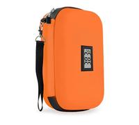 Verifine Insulin Cooler Travel Case, 2 × 180g TSA Approved Ice Packs, Refrigerated Medicine Case with Temperature Display (Orange)