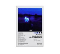 Verimp Daniel Caesar Never Enough Music Album Decorative Painting Canvas Wall Poster And Art Picture Print Modern Family Bedroom Decor 24x36inch(60x90cm)