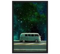 VerimP Driving Into Space Movie Poster Vintage Art Poster Wall Art Decor Canvas Poster & Prints Wall Poster For Room Aesthetic 16x24inch(40x60cm) Style