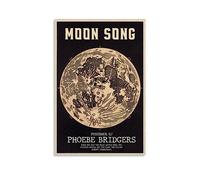 VerimP Phoebe Bridgers Poster Moon Song Vintage Poster Decorative Painting Canvas Wall Posters And Art Picture Print Modern Family Bedroom Decor Posters 12x18inch(30x45cm)