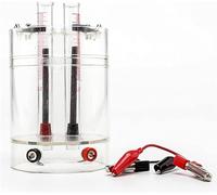 VERIMP Water Electrolyzer Electrolyte Demonstrator School Chemistry Water Electrolyzer Electrolyte Tester Chemical Experiment Equipment Teaching Instrument