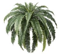 VeriNatural 48in Artificial Boston Fern Plant - 1 PCS Large UV Resistant Faux Greenery Shrubs Bush with 39 Fronds Flexible Stems - Fake Fern Plants for Indoor Outdoor Home Garden Decorations,VN141