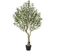 Verinatural Artificial Olive Tree 150cm Indoor Decor - Tall Faux Plant UV Resistant & Adjustable Branches - Large Fake Plant for Living Room Home