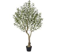Verinatural Artificial Olive Tree 150cm Indoor Decor - Tall Faux Plant UV Resistant & Adjustable Branches - Large Fake Plant for Living Room Home Office Floor Indoors Outdoors
