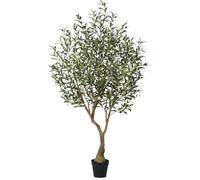 Verinatural Artificial Olive Tree 180cm Indoor Decor - Tall Faux Plant UV Resistant & Adjustable Branches - Large Fake Plant for Living Room Home Office Floor Indoors Outdoors