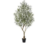Verinatural Artificial Olive Tree 210cm Indoor Decor - Tall Faux Plant UV Resistant & Adjustable Branches - Large Fake Plant for Living Room Home Office Floor Indoors Outdoors