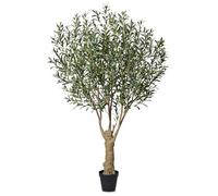 VeriNatural Artificial Olive Tree 210cm Large Fake Plant-Faux Plants for Indoor&Outdoor Decor, UV Resistant Artificial Plant with 2871 Leaves&132 Fruits-Perfect for Home, Office, Balcony,VN160