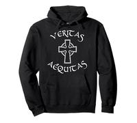 Veritas Aequitas Celtic Truth Justice prayer St Patricks Day Pullover Hoodie