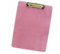 verkelly Pink Clipboard Glitter Acrylic, Glitter Clipboards with Low Profile Clip, Cute Clipboard 8.5 x 11 Inch Letter Size for Office School Supplies