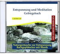 Verlag Thomas Rettenmaier - Gebirgsbach Babbling Brook - Relaxation-Music, Meditation-Music for Sleep and Stress Reduction - Natural Sounds Soundtrack - CD - Royalty Free Music CD - Nature Sounds