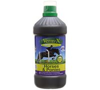 Verm-X Equine Herbal Supplement for Horse - Liquid - 1 litre Bottle