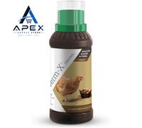 Verm-X 100% Natural Liquid for Poultry. Supports 250 ml (Pack of 1), Clear