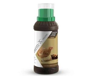 VERM X LIQUID 250ml for Poultry Chicken Duck etc Maintains Gut Vitality