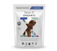 Verm-X Organic Food Supplement for Anxious Dogs. With Passion Flower, Chamomile and Valerian to help Soothe and Calm Sensitive Dogs or Dogs with Situational Anxiety.