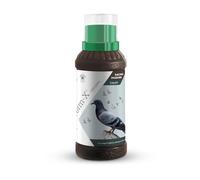 Verm-X Original All Natural Liquid for Racing Pigeons. Approved for Use on Organic Farms. Supports Intestinal Hygiene. Vet Approved. Maintains Gut Vitality. Wormwood Free Recipe.