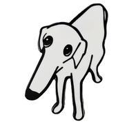 Vermegoint Enamel Pin,Minimalist Dog Lapel Pin,Cute Pet Brooch,DIY Decor Collection,Gift for Dog Lovers Friends Teens,Pin for Daily Wear on Denim Jacket Backpack,Decorative,Collectible