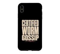 Vermicomposting Worm Composting Worm Farmer Red Wiggler Case for iPhone XS Max