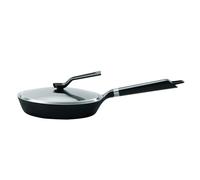 Vermicular Oven-Safe Skillet with Stainless Steel Lid | 20cm (7.9”) | Aluminum Handle | Lightweight Enameled Cast Iron Pan with Non-Toxic Enamel Finish | Induction-compatible | Made in Japan