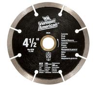 Vermont American 28645 Diamond Blade General Purpose Premium 4-1/2-Inch Segmented