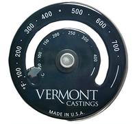 Vermont Castings Magnetic Wood Stove Thermometer Oven Thermometers, New