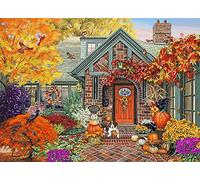 Vermont Christmas Company Autumn Welcome Jigsaw Puzzle 1000 Piece