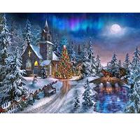 Vermont Christmas Company Christmas Night Jigsaw Puzzle 1000 Piece