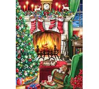 Vermont Christmas Company Cozy Christmas Jigsaw Puzzle 550 Piece