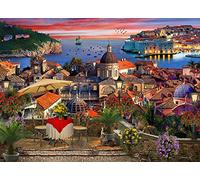 Vermont Christmas Company Dubrovnik Jigsaw Puzzle 1000 Piece - Puzzle for Adults - Randomly Shaped and Fully Interlocking Pieces