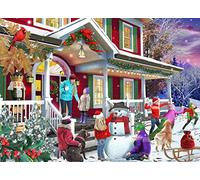 Vermont Christmas Company Family Christmas Jigsaw Puzzle 1000 Piece