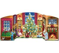 Vermont Christmas Company Holiday Home Free Standing Advent Calendar