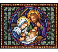 Vermont Christmas Company Holy Night Advent Calendar (Countdown to Christmas) with Bible Text Nativity Story