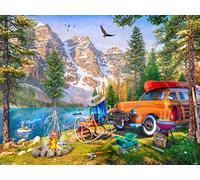 Vermont Christmas Company Lake Moraine Jigsaw Puzzle 550 Piece