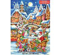 Vermont Christmas Company Santa's Here Chocolate Advent Calendar 2.65 oz (75 g)